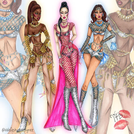 Valentina Festa | Fashion illustrator & Live Sketcher