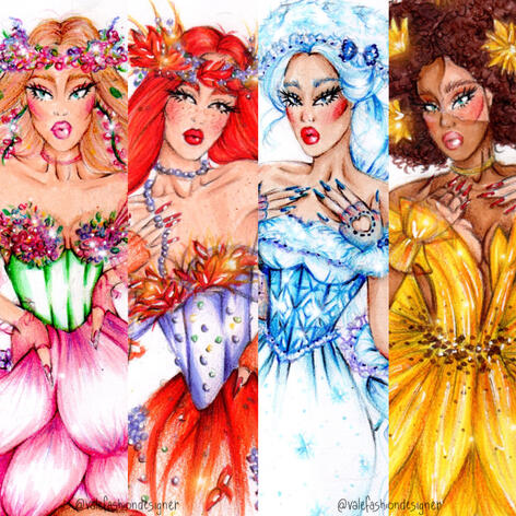 Valentina Festa | Fashion illustrator & Live Sketcher