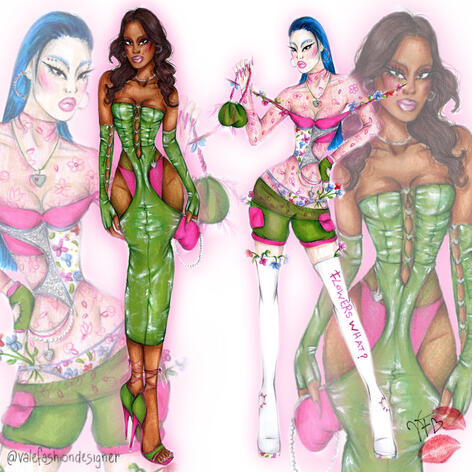 Valentina Festa | Fashion illustrator & Live Sketcher