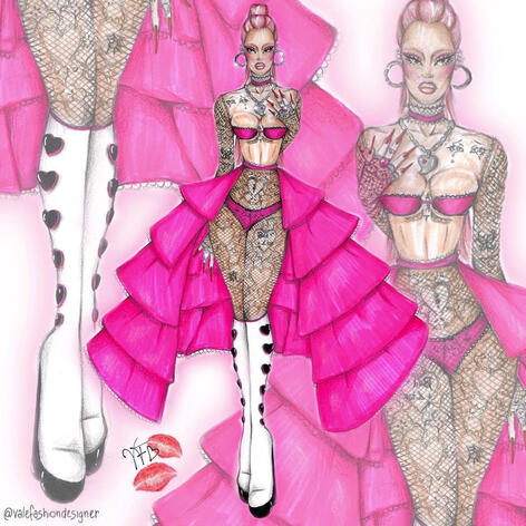 Valentina Festa | Fashion illustrator & Live Sketcher