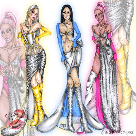 Valentina Festa | Fashion illustrator & Live Sketcher