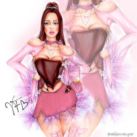 Valentina Festa | Fashion illustrator & Live Sketcher