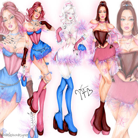 Valentina Festa | Fashion illustrator & Live Sketcher