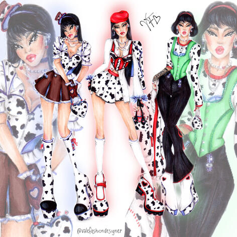 Valentina Festa | Fashion illustrator & Live Sketcher